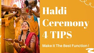 Haldi Ceremony  4 tips on jewellery dress makeup  Dazzles Jewellery [upl. by Jone]