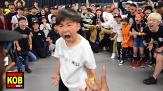 Baby Konkrete vs Baby StreetBeast aka Baby Krow｜BEST 8 ①｜YOUNG GUNS BATTLE 6｜20180520 [upl. by Annoid]