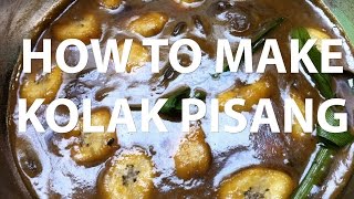 Resep Kolak Pisang  Banana Kolak Recipe [upl. by Senior699]