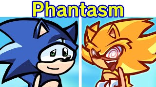 Friday Night Funkin Chaos Nightmare  Sonic vs Fleetway  Phantasm Song FNF ModHard [upl. by Trixy]