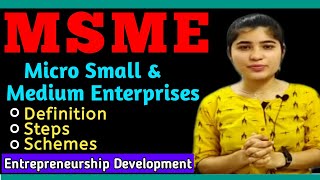 MSME Micro Small amp Medium Enterprises in हिंदी  MSME Development Act 2006  Rule of msme 2021 SC [upl. by Sankey211]