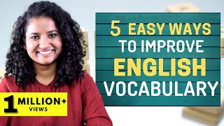 5 Easy Ways to Improve Your English Vocabulary [upl. by Keely]