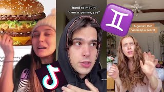 Zodiac Sign Tiktok Compilation  Gemini Edition [upl. by Ku]