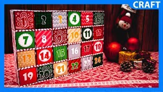 DIY Advent Calendar Tutorial  Christmas Calendar [upl. by Otiragram648]