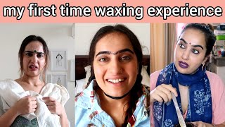 My First Time Waxing Experience  Kusha Kapila [upl. by Atikahs]