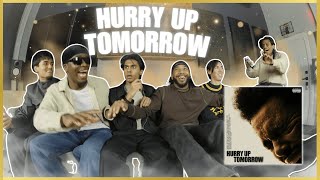 HURRY UP TOMORROW by THE WEEKND│IMAX STUDIO REACTION [upl. by Urion]