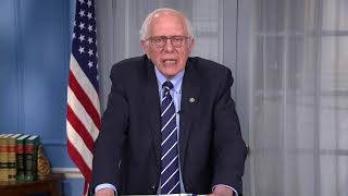 Sen Sanders Responds to Trumps Congressional Address [upl. by Ahsiema]