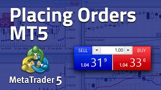 How to Place Orders on MetaTrader 5 [upl. by Alohcin]