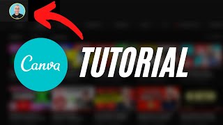 Create YouTube Profile Picture In Canva Fast Tutorial [upl. by Cob]