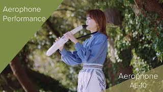 Roland Aerophone AE10 Performance [upl. by Eigna]