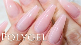 ♡ How to Simply Polygel Nails  Modelones [upl. by Ellesij]