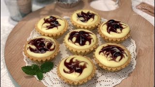 Blueberry Cheese Tart 蓝莓芝士挞 [upl. by Katheryn]