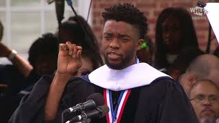 Chadwick Bosemans Howard University 2018 Commencement Speech [upl. by Christophe]