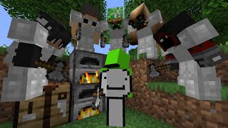 Minecraft Speedrunner VS 5 Hunters [upl. by Eidoow]