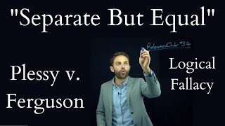 Plessy v Ferguson  The Logical Flaw in this Infamous Supreme Court Case [upl. by Chelsy]