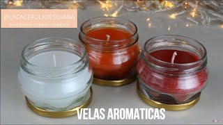 COMO HACER VELAS AROMATICAS MUY FACIL [upl. by Sinegold797]