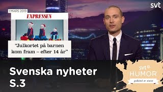 Svenska nyheter S03E07  Hela klippet om Postnord [upl. by Enyrhtak]