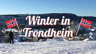 Winter in Trondheim Norway [upl. by Ilaire]