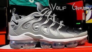 Nike Vapormax Plus quotWolf Greyquot Review  On Feet [upl. by Landy994]