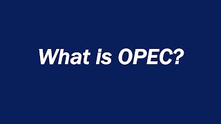 What is OPEC [upl. by Yzzo]