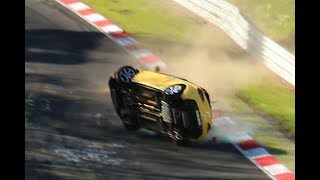 Nordschleife 2017 Crash amp Fail Compilation Nürburgring Touristenfahrten [upl. by Haskell]