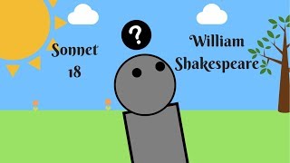 Sonnet 18 by William Shakespeare Summary and Analysis [upl. by Aluap]