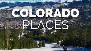 10 Best Places to Visit in Colorado  Travel Video [upl. by Hgielra]