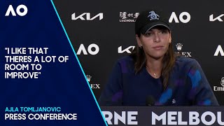 Ajla Tomljanovic Press Conference  Australian Open 2024 Second Round [upl. by Ennyl117]