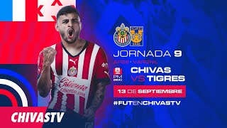 EN VIVO  Chivas vs Tigres  NARRACIÓN  Jornada 14  Apertura 2022 [upl. by Gilles]