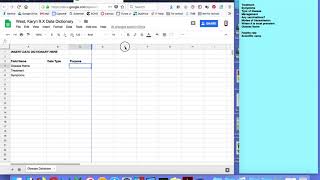 Creating a data dictionary [upl. by Lamond122]