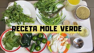 Cómo preparar mole verde [upl. by Atilrep]