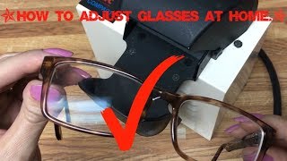 How to Adjust Your Plastic Frames at Home [upl. by Nilyak310]