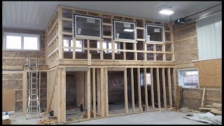 Mezzanine Build Time Lapse PART ONE [upl. by Aid]