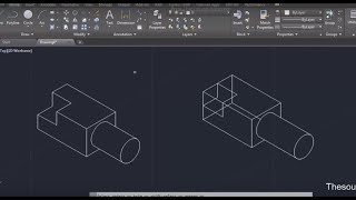 Isometric drawing in AutoCAD complete tutorial [upl. by Ada]