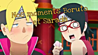 BORUTO ET SARADA MOMENTS  VF [upl. by Ahael]