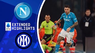 Napoli vs Inter  Extended Highlights  Serie A  CBS Sports Golazo [upl. by Jueta]