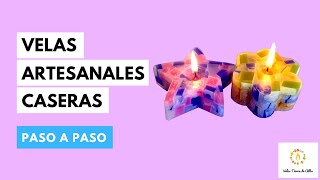 👉 Como Hacer Velas CASERAS principiantes😉 [upl. by Anissa825]