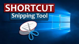 Windows 10 Snipping Tool Shortcut [upl. by Aynad648]