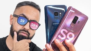 Samsung Galaxy S9 vs S9 Plus [upl. by Sharlene936]