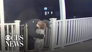 Toddler rushes to hug pizza man – without knowing how meaningful it was to him [upl. by The]