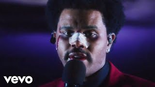 The Weeknd  Blinding Lights Live On Jimmy Kimmel Live  2020 [upl. by Marja]