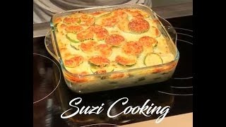 Gratin de courgettes facile et rapide  Easy and quick zucchini Gratin [upl. by Mcallister]