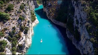 Gorges du Verdon  Drone 4K episode 2 [upl. by Kcirevam]