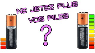 quotRECHARGERquot vos piles jetables [upl. by Yssej821]