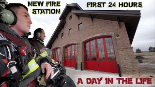 First 24 Hours in a New Fire Station  A Day in the Life [upl. by Keli478]