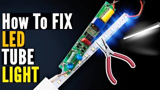 LED TUBE LIGHT NOT TURNING ON  Super Easy To FIX [upl. by Nawd]