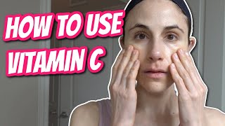 Vlog How to use Vitamin C serum Dr Dray [upl. by Anairol]