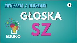 Ćwiczenia z głoską SZ w sylabach [upl. by Suivatra337]