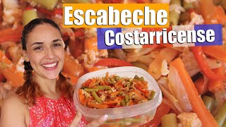 Escabeche Costarricense  Escabeche de Verduras [upl. by Idnak]