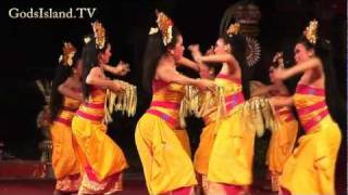 Traditional Balinese Dance HD [upl. by Girardi]